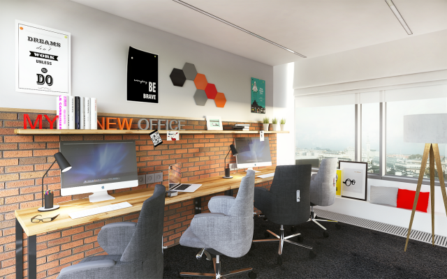 Biuro w Business Link Zebra