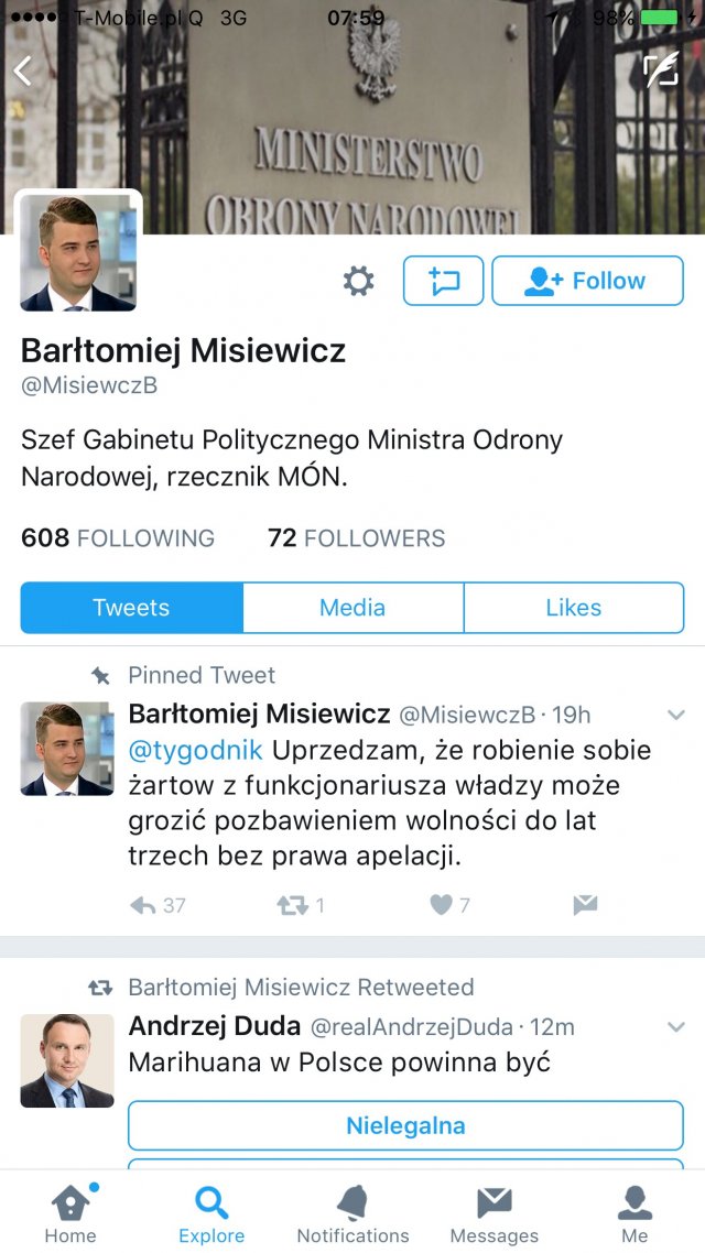 Misiewcz, czy Misiewicz?