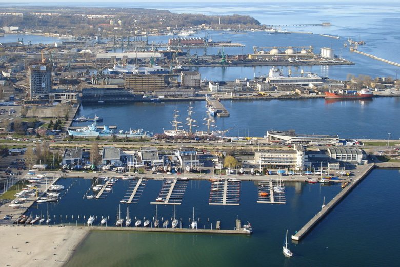 Gdynia z lotu ptaka