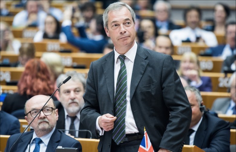 Nigel Farage, lider Partii Niepodległości Zjednoczonego Królestwa. Fot. European Parliament
