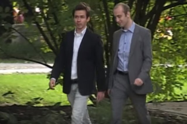 Od lewej Michał Żak oraz Michał Kelles-Krauz, twórcy Angloville.