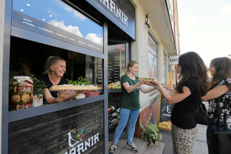Częstochowski Piekarnik, jeden z kultowych lokali serwujących zapiekanki.