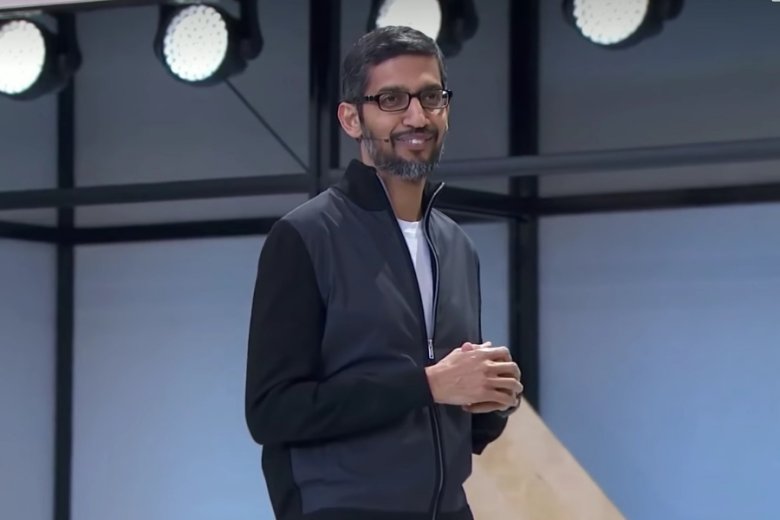 Sundar Pichai, szef Google: większość podatków płacimy w USA.