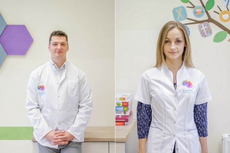Audiolog Adam Pabiś i logopeda-terapeuta Agnieszka Piasecka to specjaliści z Kinetic - Centrum Nowoczesnej Audiologii, którzy biorą udział w tworzeniu Cube Mirror, nowej terapii dla dzieci z autyzmem