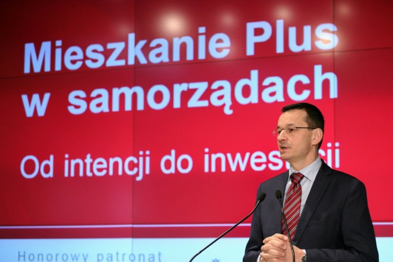 Premier Mateusz Morawiecki jako wicepremier w gabinecie Beaty Szydło był jednym z kluczowych promotorów programu Mieszkanie Plus.